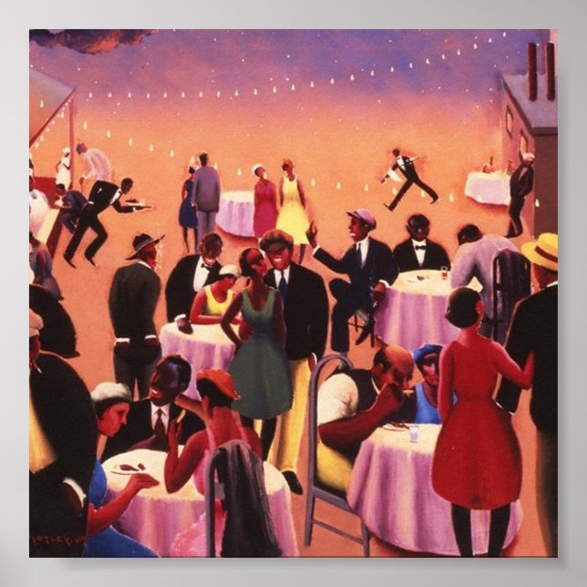 Archibald Motley Art Déco (Devant)