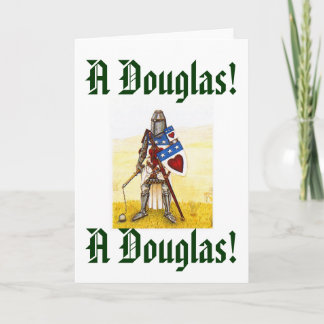 Archie, une Douglas ! Une Douglas ! Carte de voeux