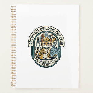 Architecte Bâtiment Chat Chat T-Shirt Graphique Ar