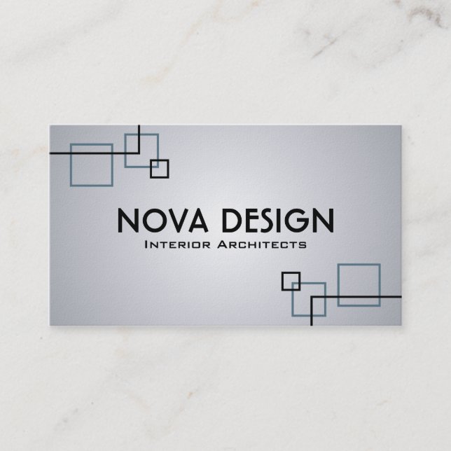 Architecte intérieur - cartes de visite (Devant)