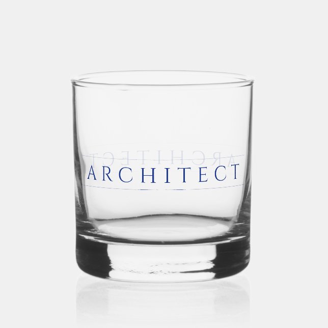 ARCHITECTE Rocks Verre / Bleu marine (Recto)