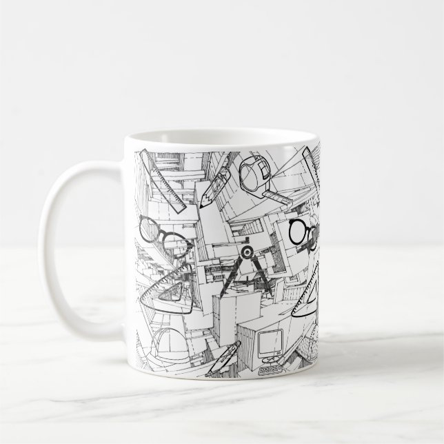 architectural mug (Gauche)