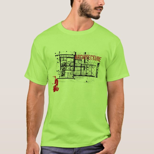 Architecture de T-shirt de WJ (Devant)