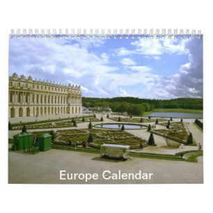 Architecture du paysage européen Calendrier