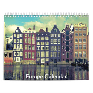 Architecture du paysage européen Calendrier