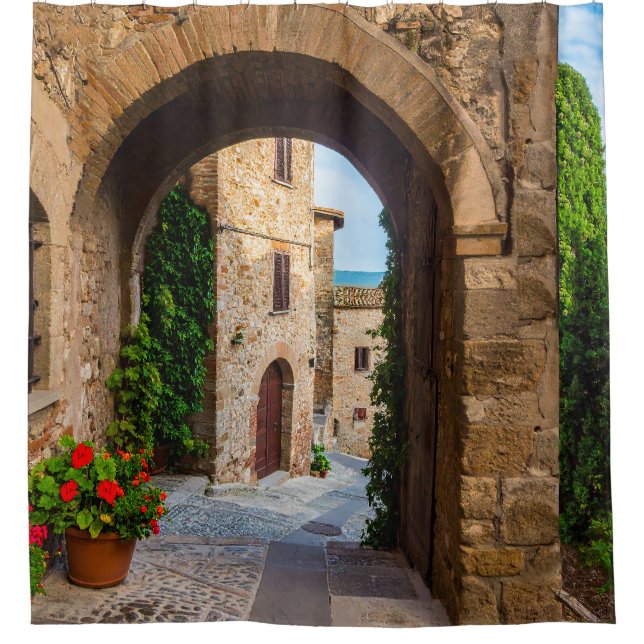 Architecture italienne Elégance Douche rideau (Devant)