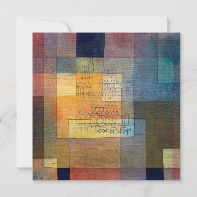 Architecture polyphonique | Paul Klee | (Devant)