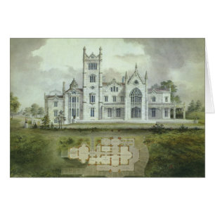 Architecture vintage, Plan Château Français