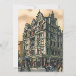 Architecture vintage Queens Hotel Leicester Square