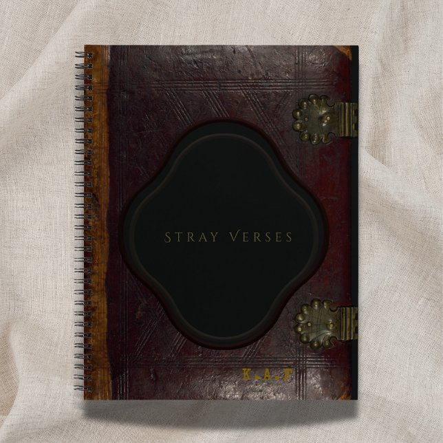 Archivist's Vault: Stray Verses Leather Journal (Créateur téléchargé)