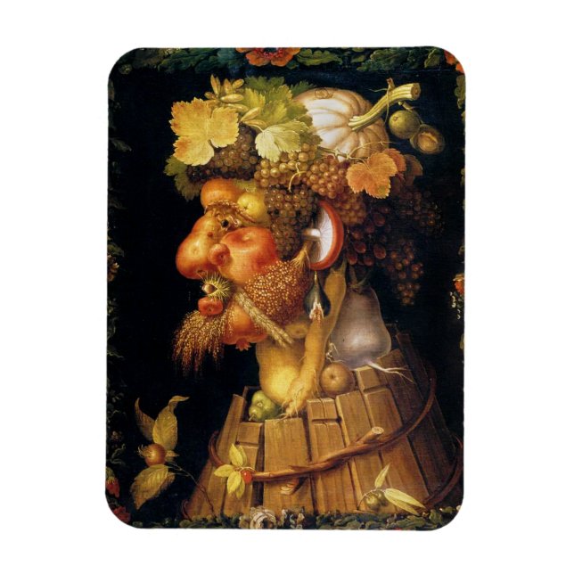 Arcimboldo Magnet d'automne (Vertical)