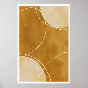 Arcs Abstraits Art Mural Formes Minimalistes et
