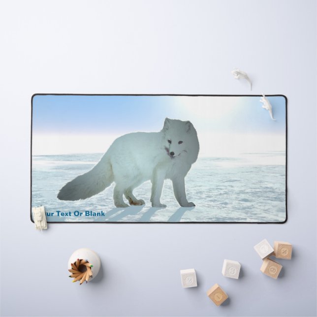 Arctic Fox Acrylique Print (Tableau pour enfants)