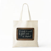 Ardoise 07 Manet's Quote Sac fourre-tout