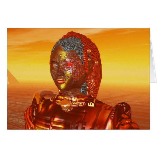 ARES DANS LE DÉSERT D'HYPERION (Devant horizontal)