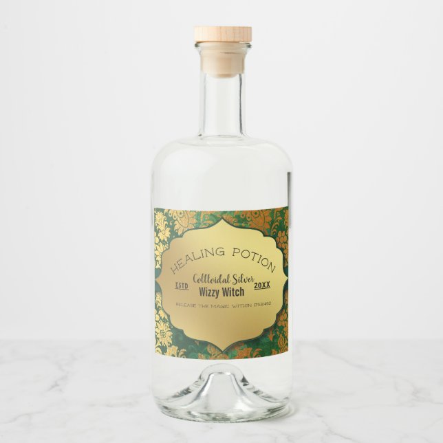 ARGENT COLLOIDAL Maison do-it-yourself Étiquettes  (Devant)