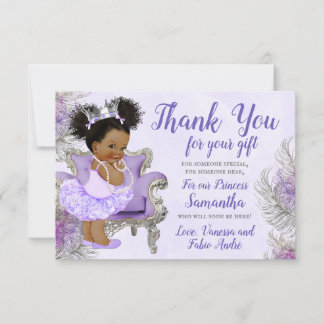 Argent de lavande de Merci de baby shower