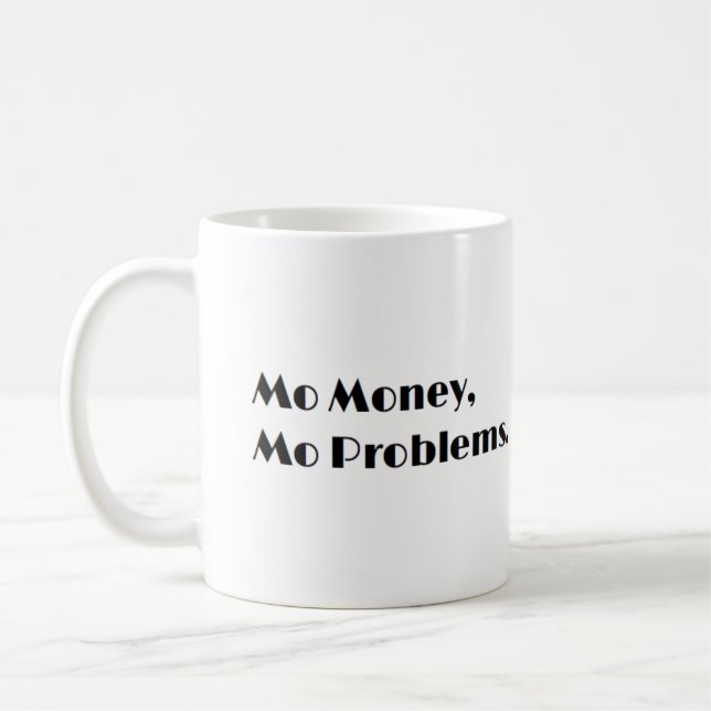 Argent de MOIS, tasse de problèmes de MOIS (Gauche)