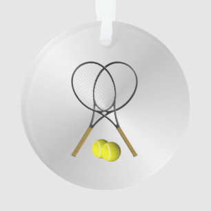 Argent de thème de sport de tennis de doubles