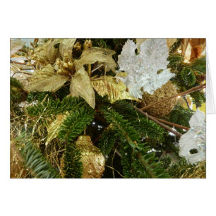 Argent et or Noël Arbre II