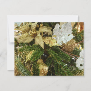 Argent et or Noël Arbre II