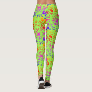Argent Ewesome Euro Dollars Leggings Motifs