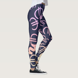 Argent Ewesome Euro Dollars Leggings Motifs