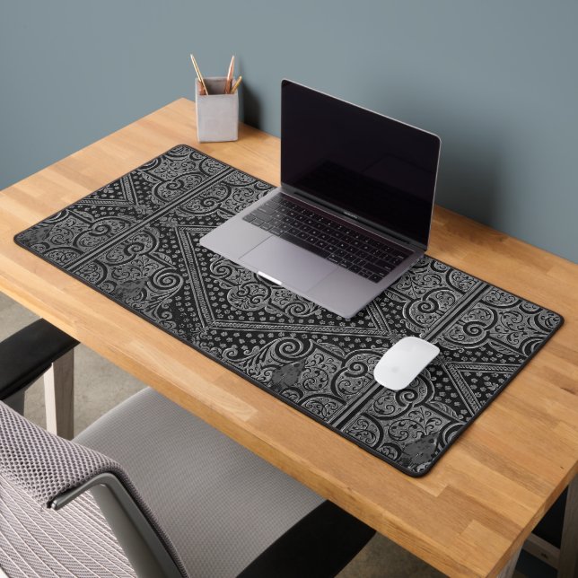 Argent gris ornemental avec sortie initiale (Bureau 2)