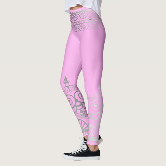 Argent Mehndi - Leggings (Gauche)