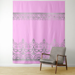 Argent Mehndi - Tapisserie