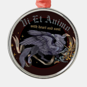 Argent Regal Griffin Ornement