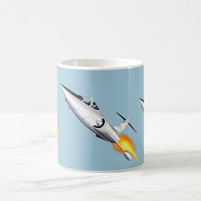 Argent Starfighter F104 Mug (Centre)