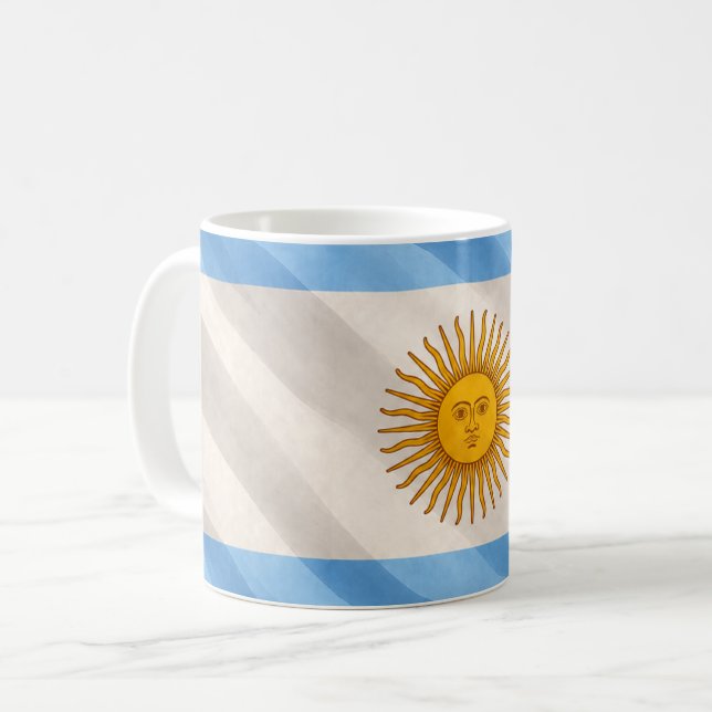 Argentina Flag Mug (Devant gauche)