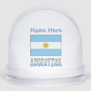 Argentine Drapeau bleu Personnalisé
