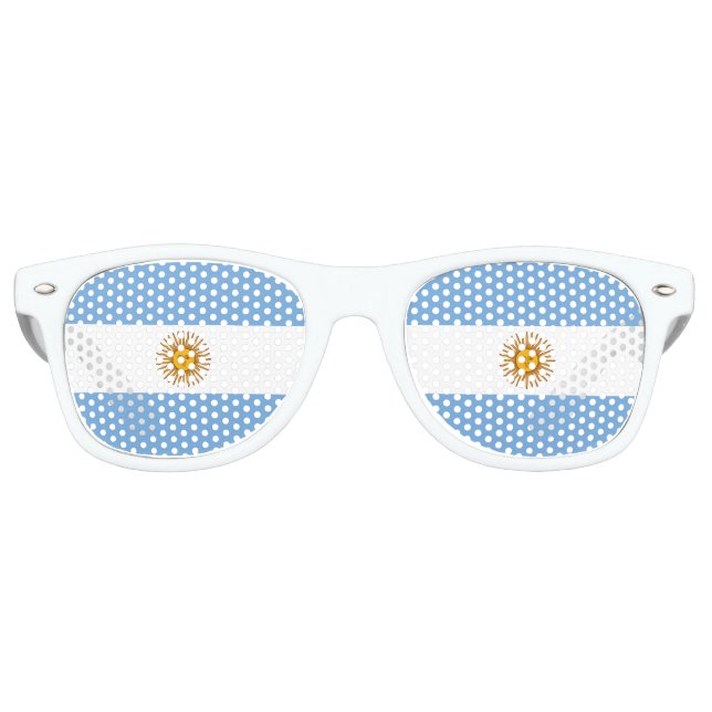 Argentine Flag Party Shades lunettes de soleil (Devant)