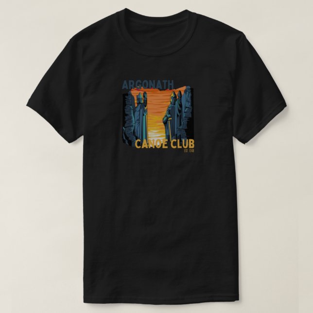 Argonath Canoe Club Classic T-Shirt (Design devant)