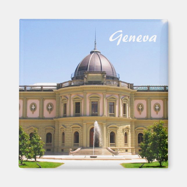 Ariana Museum Geneva Magnet (Devant)