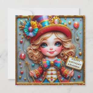 ARIANNA~ Joyeux anniversaire ~ Entertainer de cirq