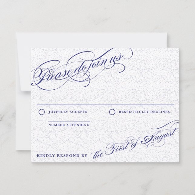 Arielle par Forever Mariage ・ RSVP (Devant)