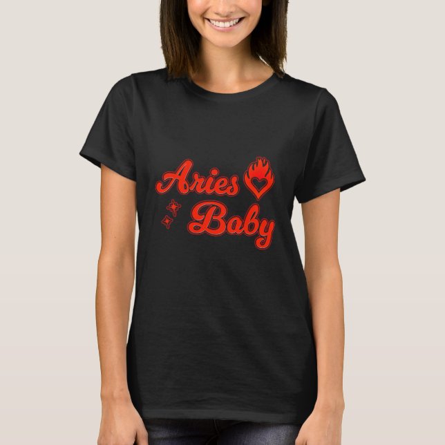 Aries baby t-shirt (Devant)