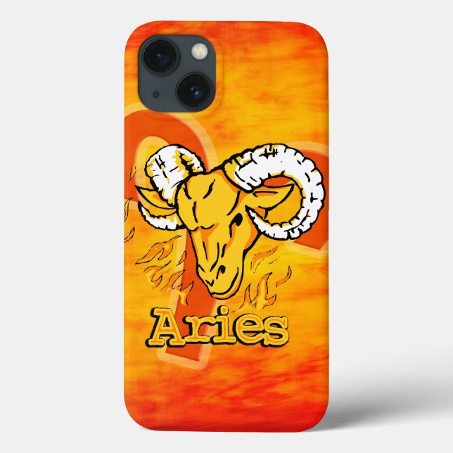 Aries Le Ram zodiac feu signe iphone 6 coque (Verso)