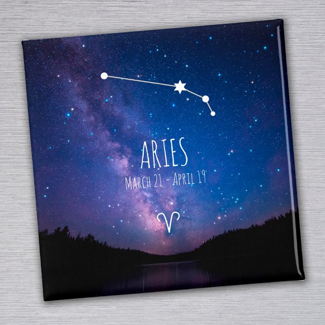 Aries | Magnet de constellation zodiaque personnal (Créateur téléchargé)