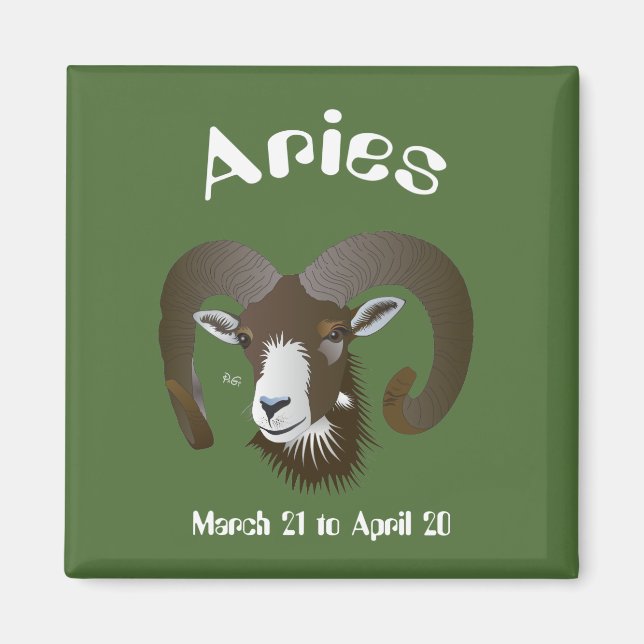 Aries March 21 à avril 20 Aimant (Devant)