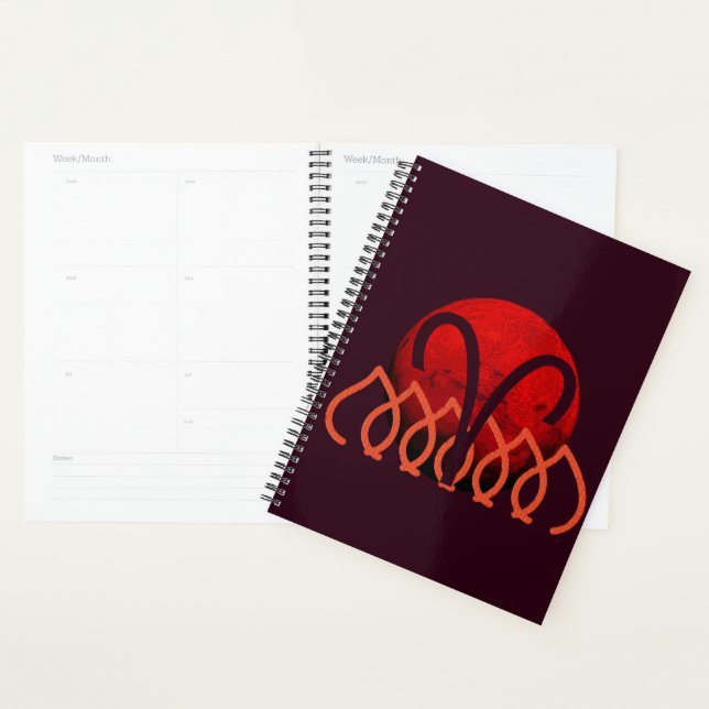 Aries Planner (Devant avec enveloppe)