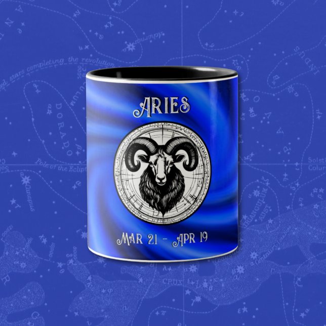Aries Zodiac Mug (Créateur téléchargé)
