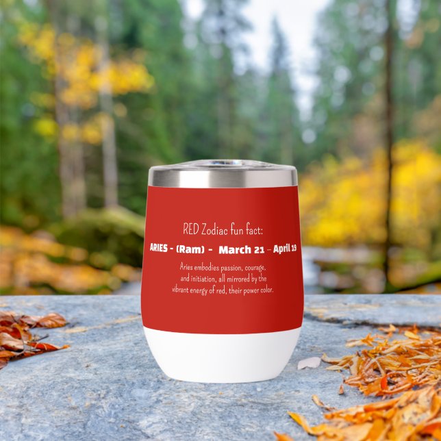 ARIES Zodiac Sign Personality Traits (En extérieur (pivoté))