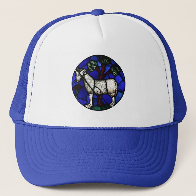 Aries Zodiac Vitrail Notre-Dame de Paris Casquette (Devant)