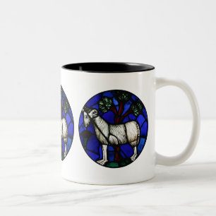 Aries Zodiac Vitrail Notre-Dame de Paris Mug