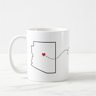 Arizona au Tennessee - Coeur2Coeur Coffee Mug