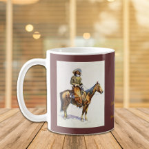 Arizona Cowboy Remington Fine Art Mug